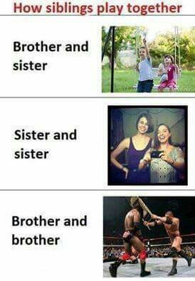 Brotherly love - meme