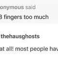 3 fingers really are too much