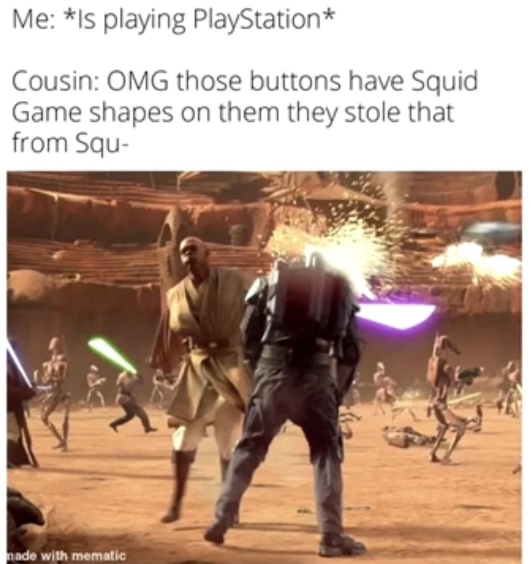Squid game - meme