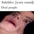 Scary sounds