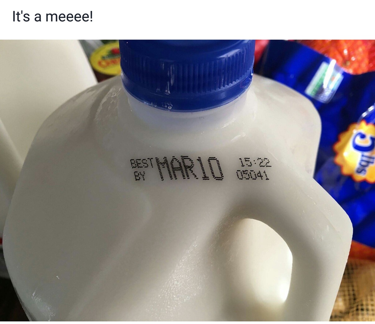 Remember, kids: expired milk is no joke. - meme