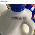 Remember, kids: expired milk is no joke.