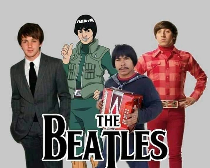 En este perfil amamos  a los Beatles  - meme