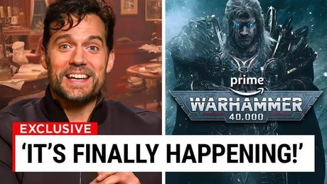 Henry Cavill's Warhammer 40k is coming to Prime video - meme