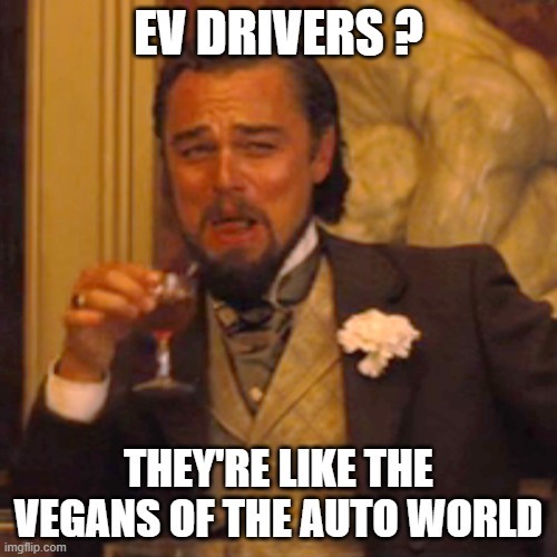 EV drivers - meme