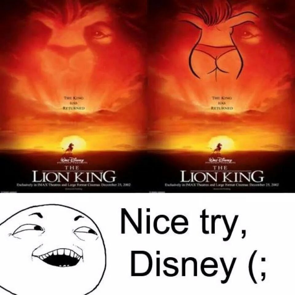 i see what you did there disney - meme