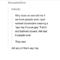 say hey if you're gay