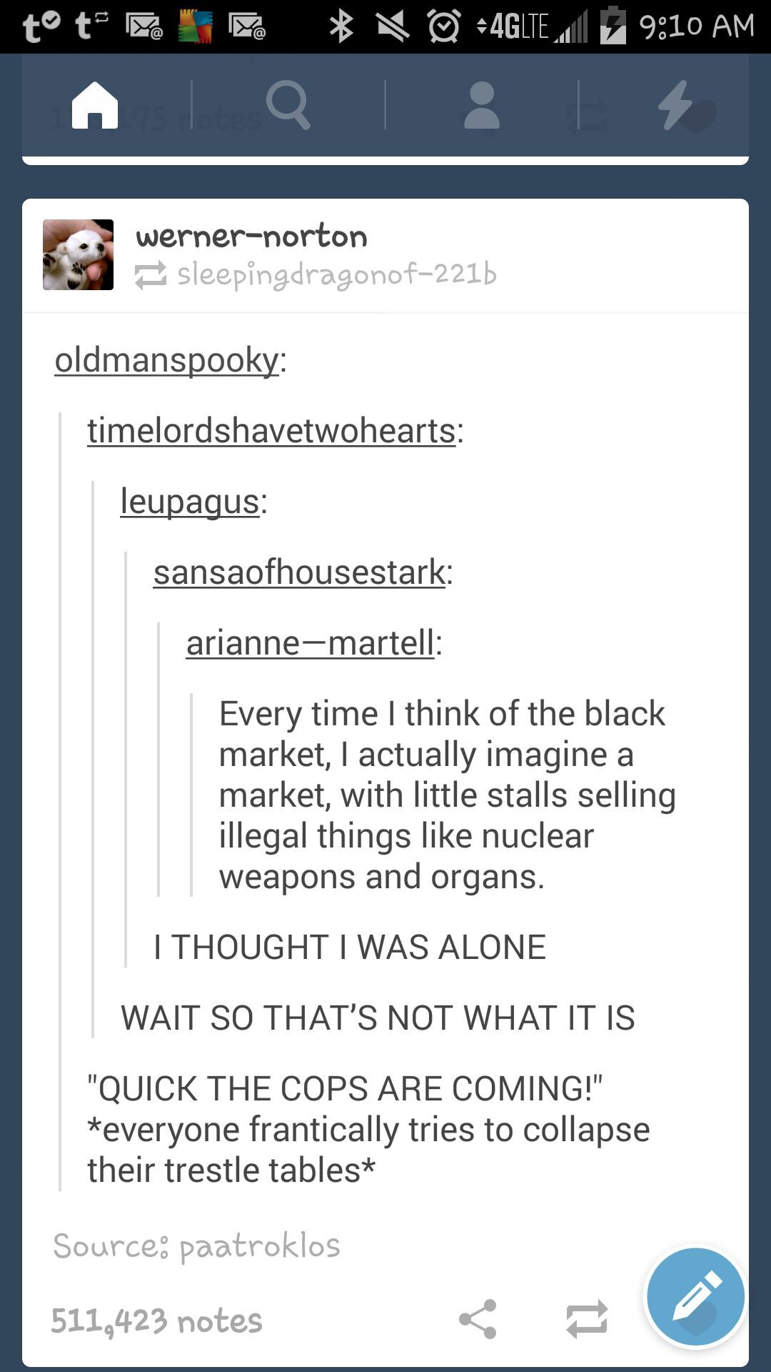black market. - meme