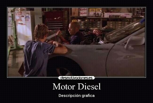 Motor diesel - meme