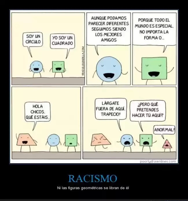 Racismo Geometrico - meme