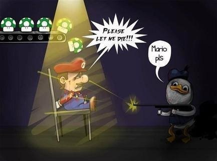 Looks like Mario needs the saving this time - meme