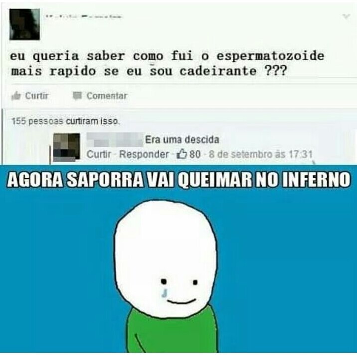 Quem rir... Já sabe. - meme