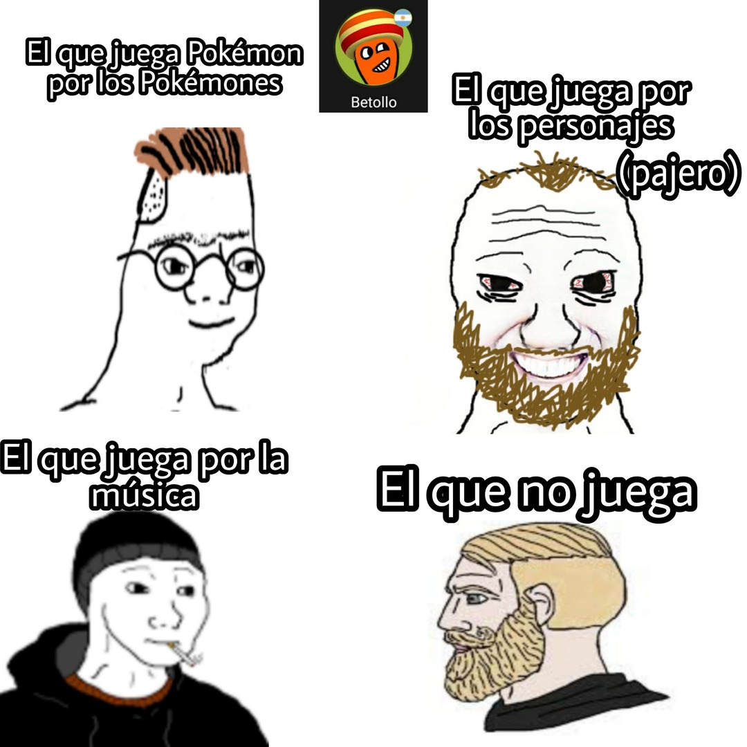 Primer meme Zoomer, Coomer, Doomer y Chad