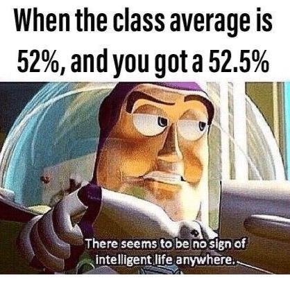 I'm ABOVE average - meme