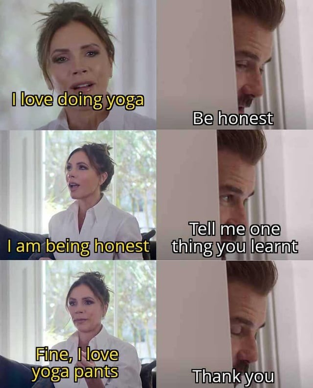 Yoga girls meme