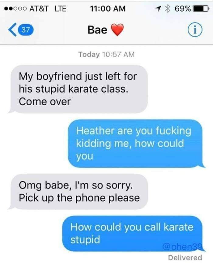 Karate - meme