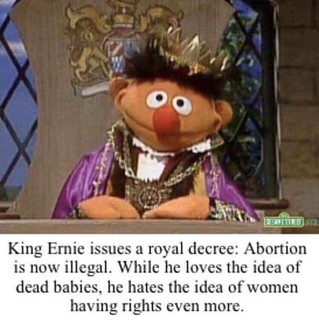 Ernie's a Facist - meme