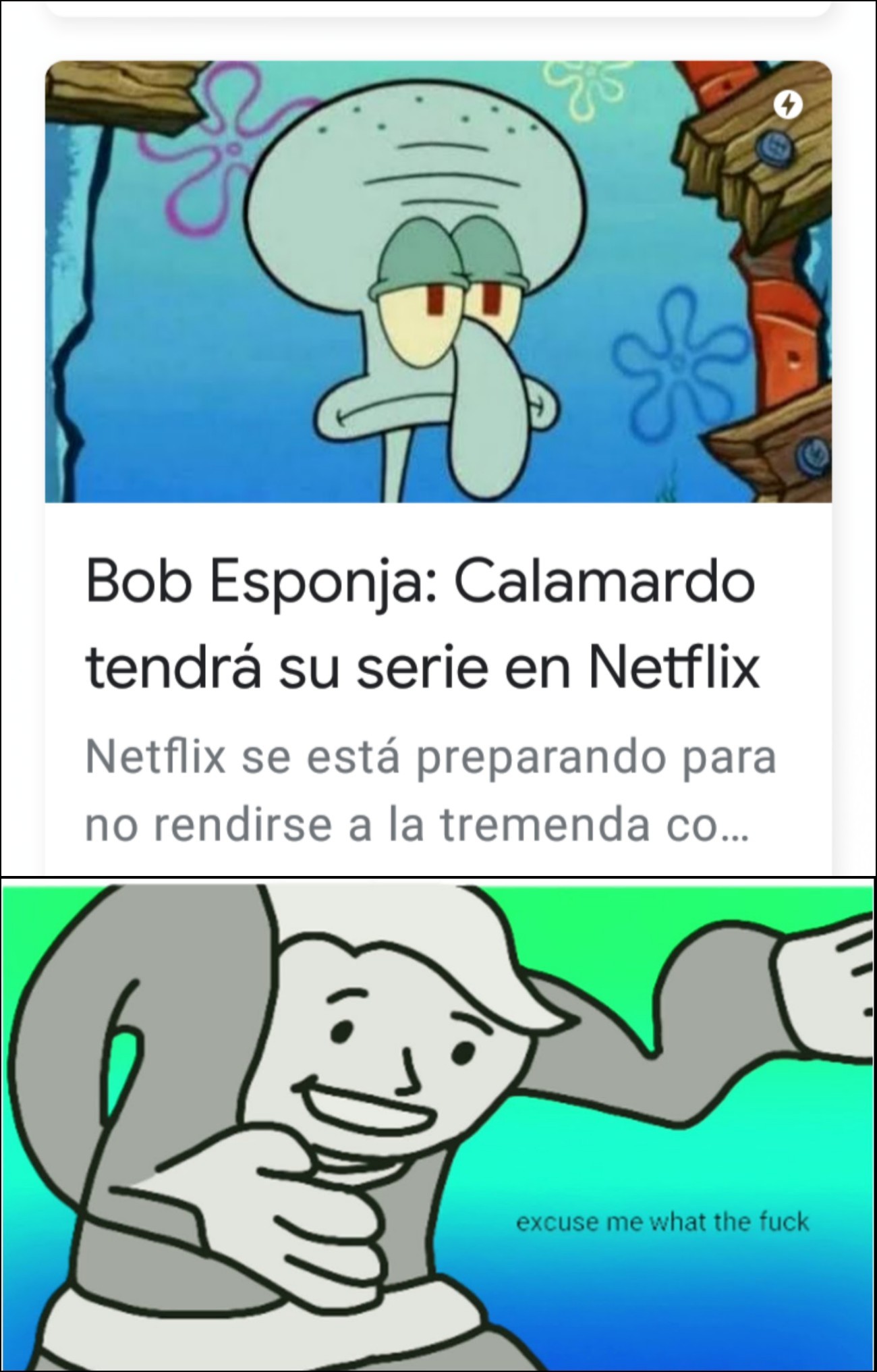 Sin palabras - meme