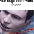 The "homework folder"
