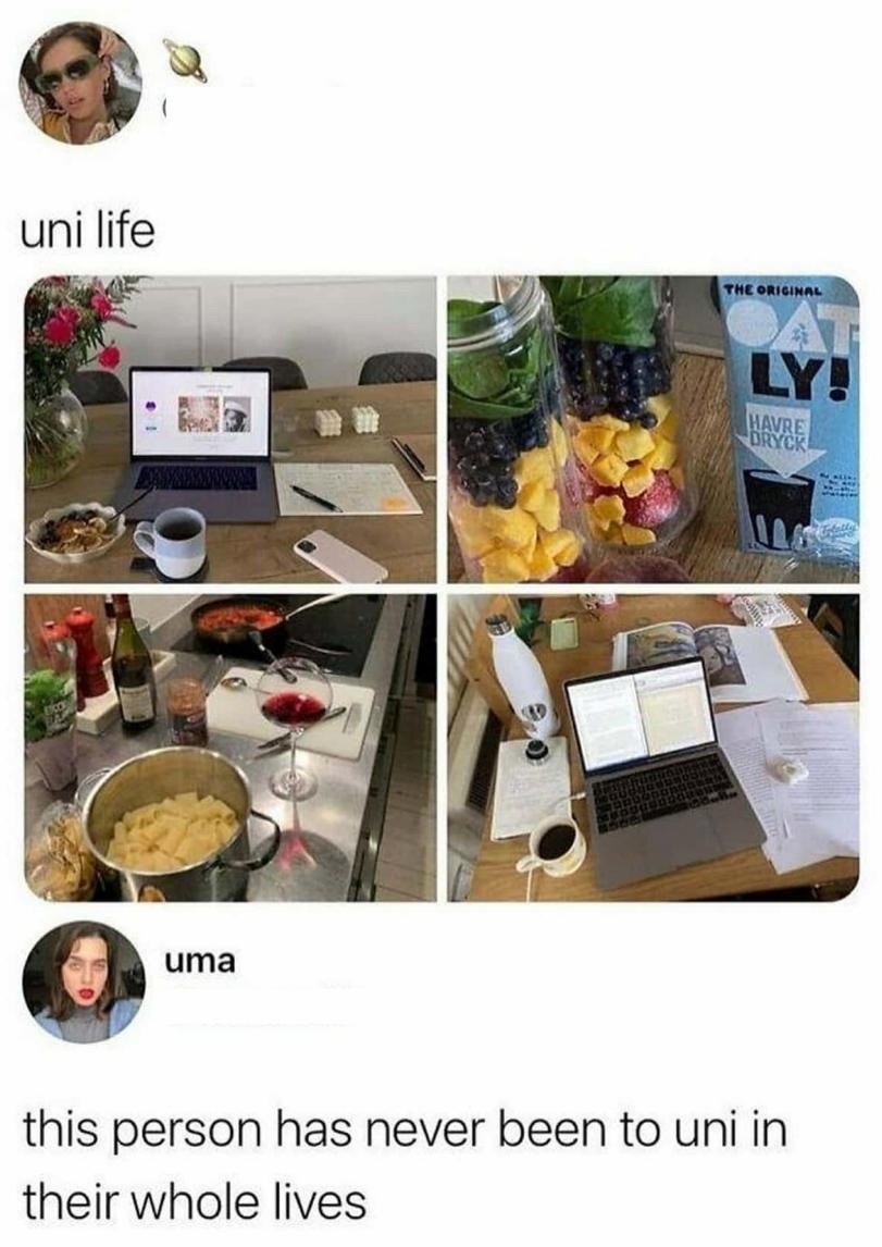 University - meme