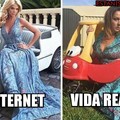 Internet vs vida real