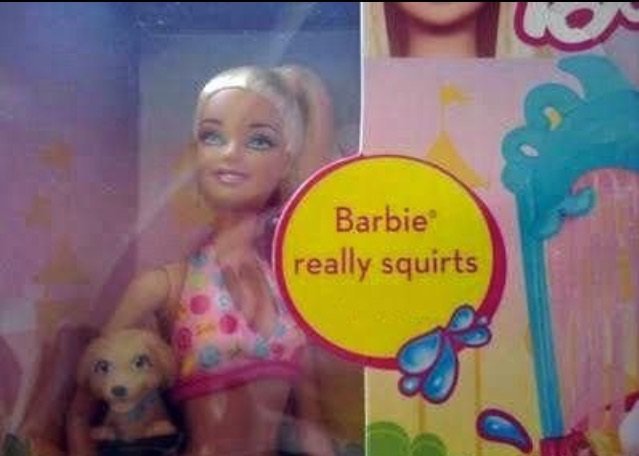 G.I Joe's favorite barbie. - meme