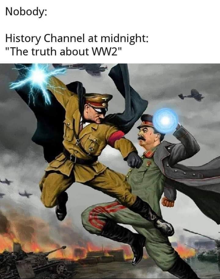 Hitler v. Stalin - meme