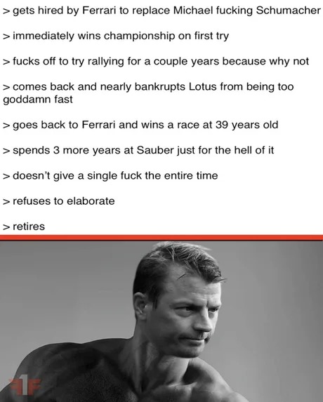 Kimi Raikkonen story meme