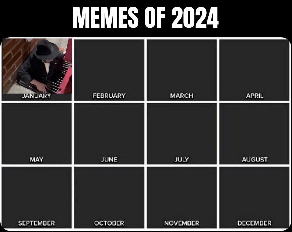 Starting 2024 strong - meme