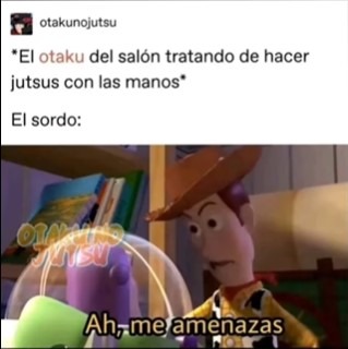 ah me amenazas - meme