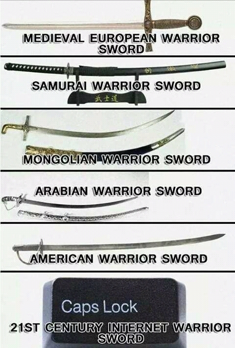 How would you explain internet to a samurai warrior? - meme