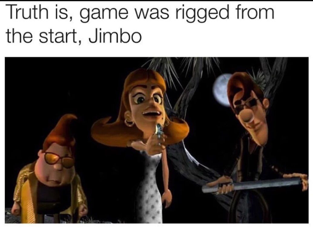 Sorry jimbo - meme