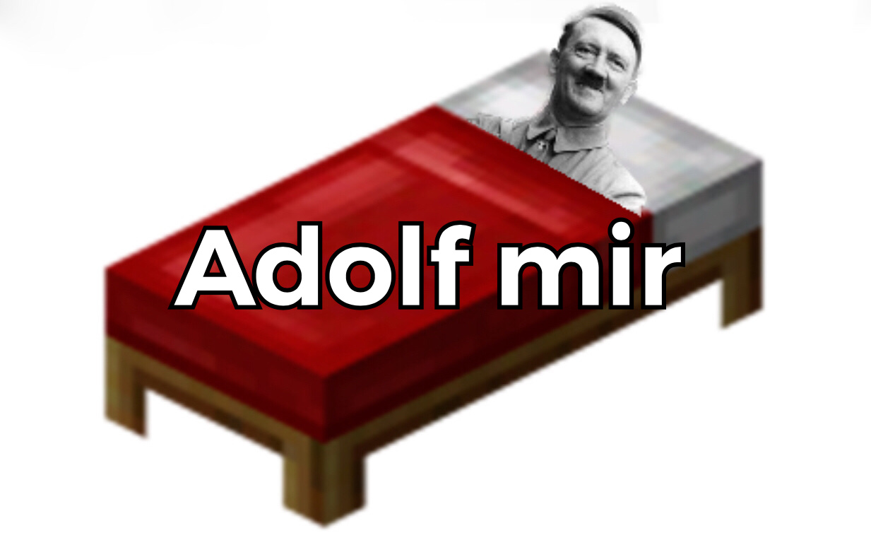 Adolf tiene sueño - meme