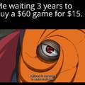 Waiting three years to buy a $60 game for $15