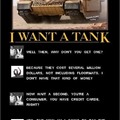 I think i will buy a tank....