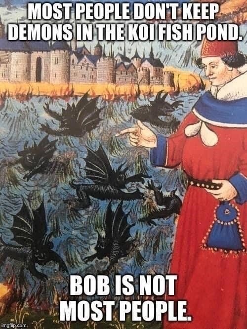 Be like bob - meme