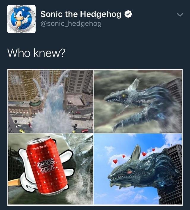 You know you screwed up when Sonic the Hedgehog roast you - meme