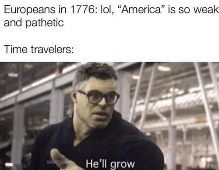 200+ years of freedom - meme