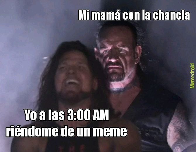 De esa no sales vivo - meme