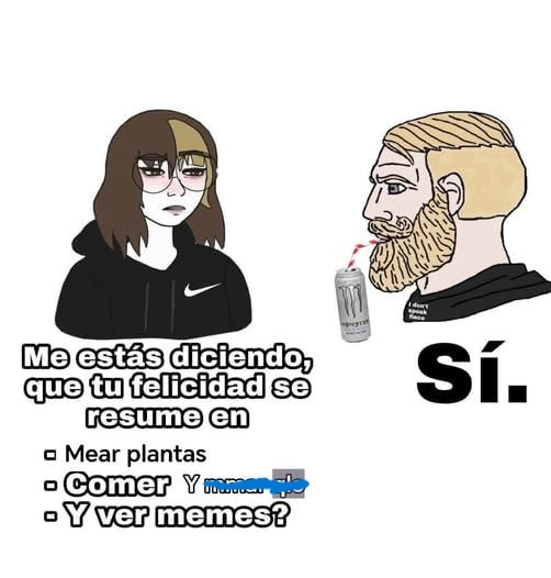 plantas y... ver menes? - meme