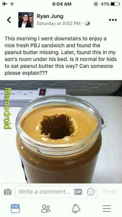 Peanut butter f#cker - meme