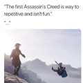 3rd Comment hates Ezio