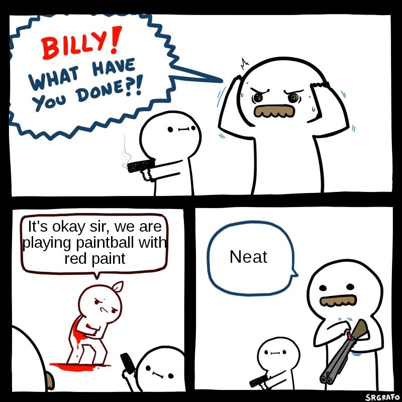 Oh Billy. - meme