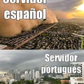 El servidor portugués tiene buenos memes, quizás su Server es mejor que el nuestro