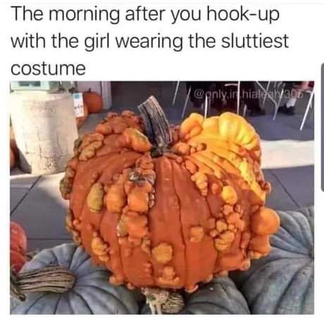 Halloween hookups - meme