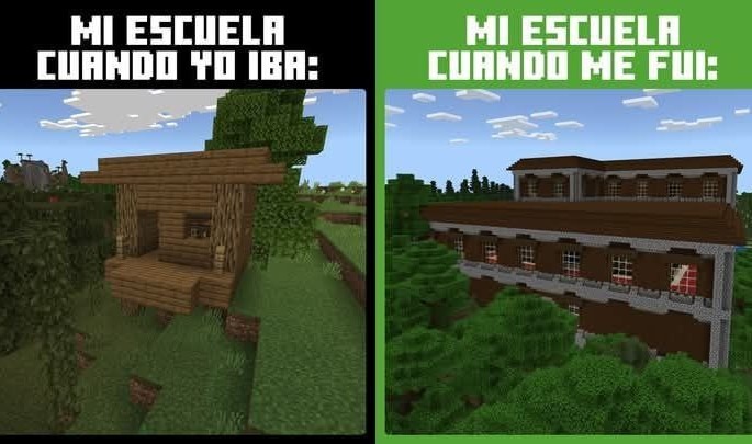 Iba a escuela... NI ESCVELA IBA - meme