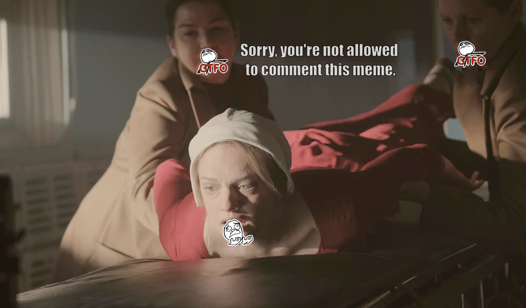 Posting memes since I'm not allowed to comment