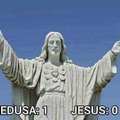 Jesus is stoned