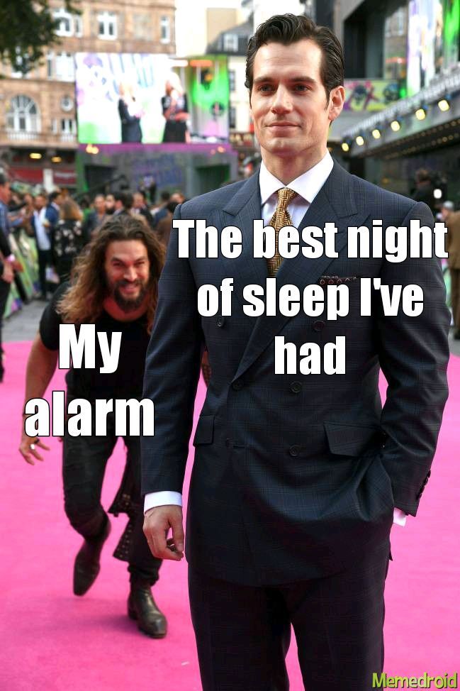 I hat alarms - meme