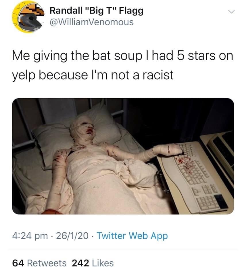 bat soup - meme